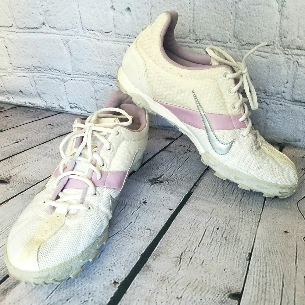 Nike Casual Purple White Tennis Shoes Sz 9